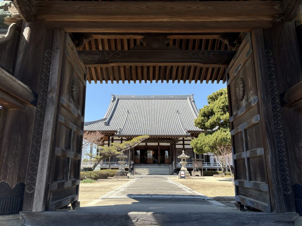 正法寺境内（岡崎市東本郷町）写真③｜境内施設・豊かな自然 松平家・徳川家ゆかりの格式ある寺院の境内