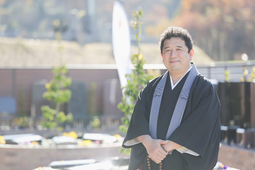 浄土真宗大谷派 顕正寺 住職 中根浩正師｜「大切な命は、いつもここにあります」豊田はなえみ墓園 運営責任者