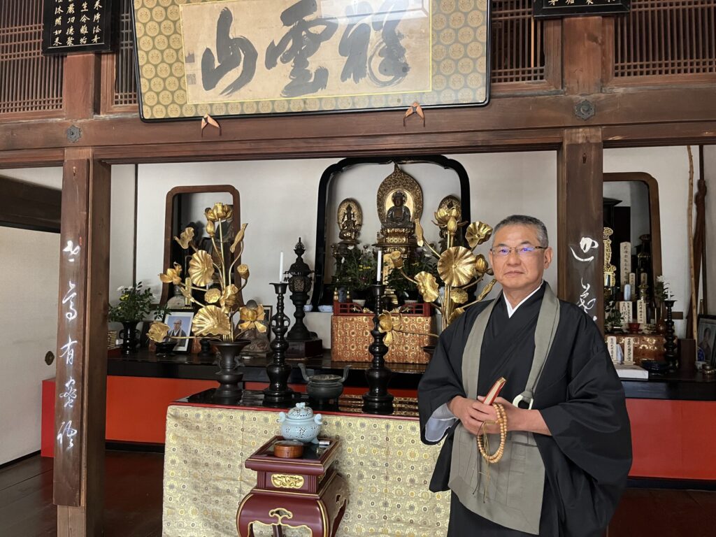花岳寺 住職 鈴木孝敏師 臨済宗妙心寺派