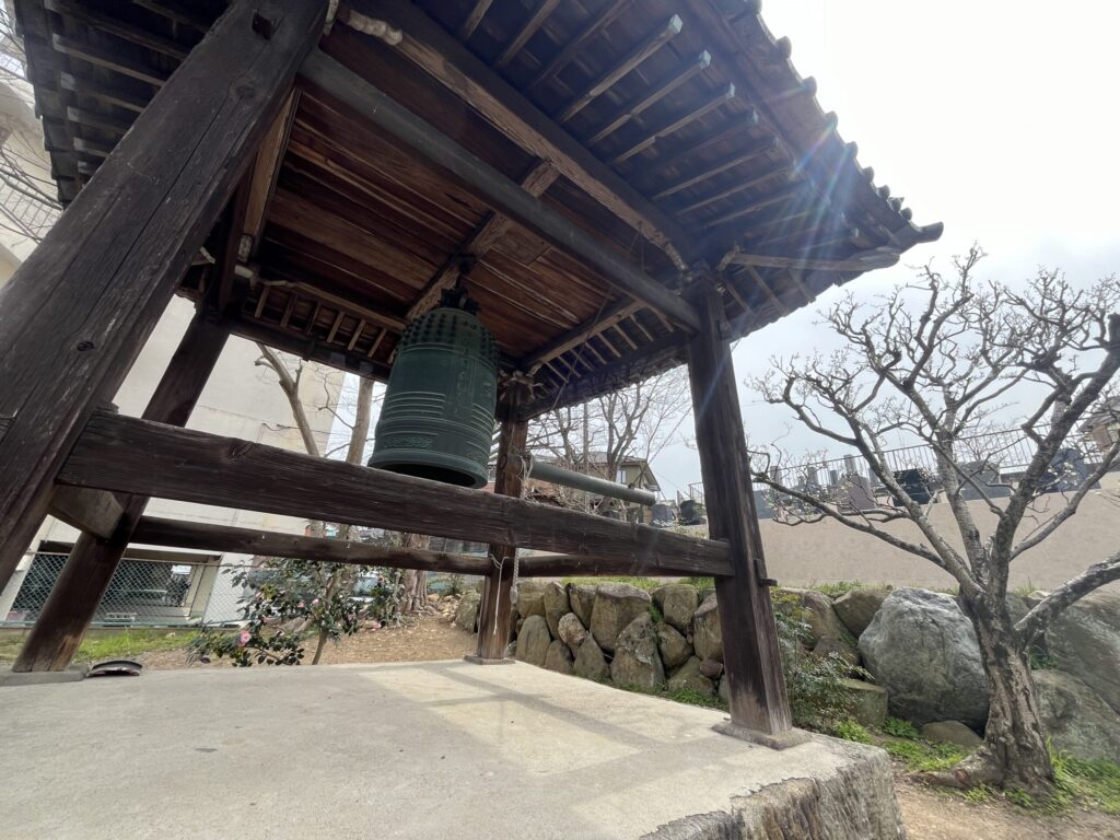 普門山 西福寺 鐘楼（梵鐘）｜浄土真宗本願寺派 岡崎美合はなえみ墓園 西福寺