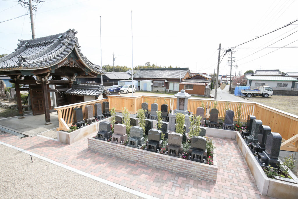 一宮はなえみ墓園(妙泰寺)　墓園全体の写真